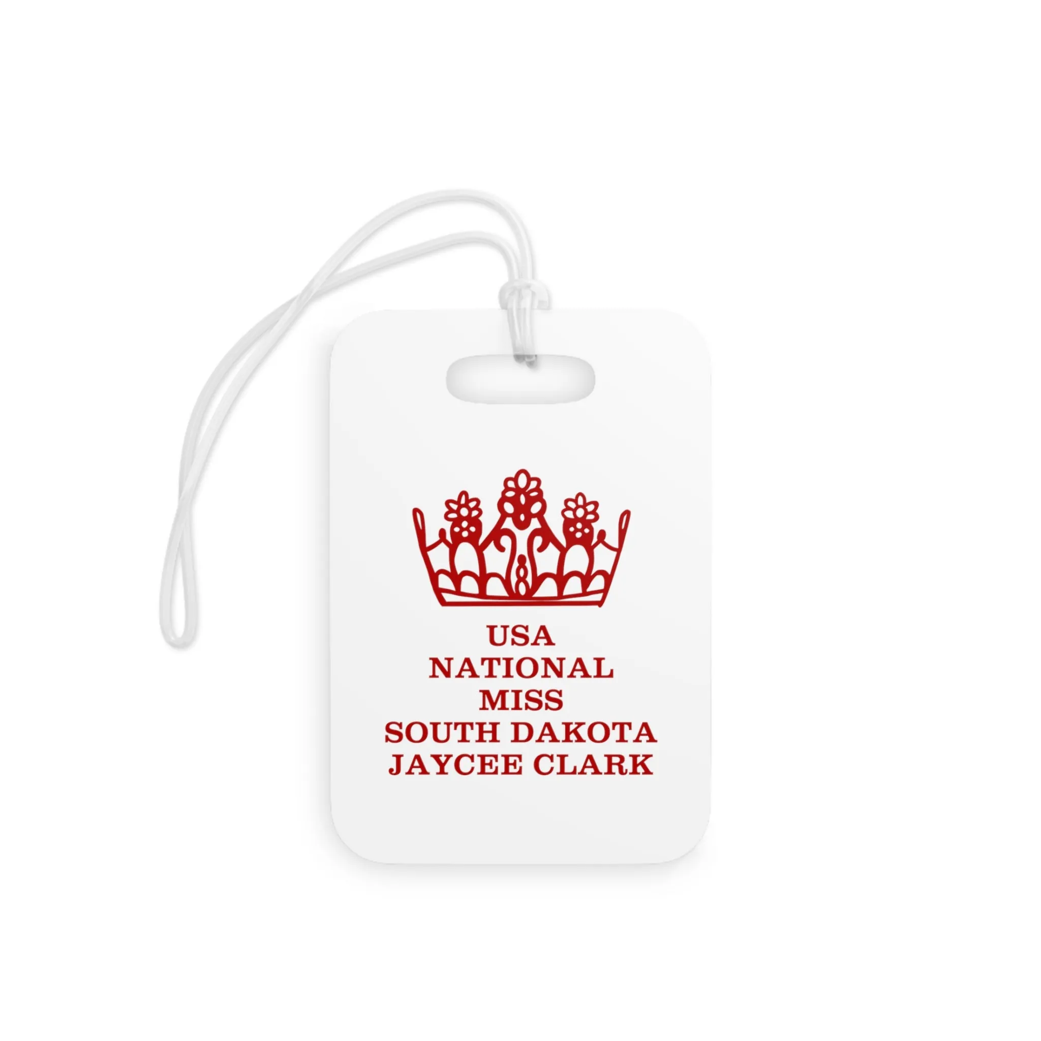 USA National Miss Luggage Tags