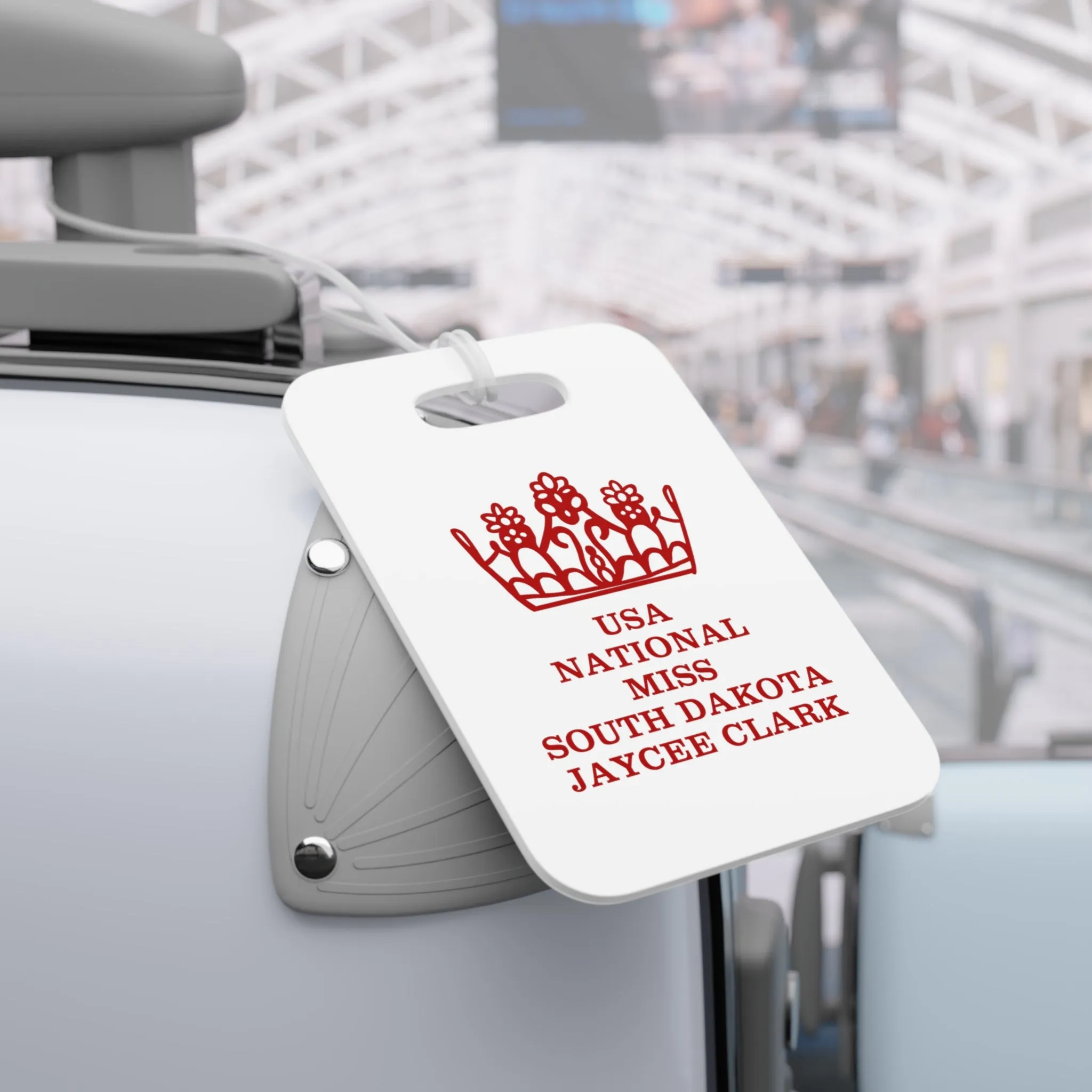 USA National Miss Luggage Tags