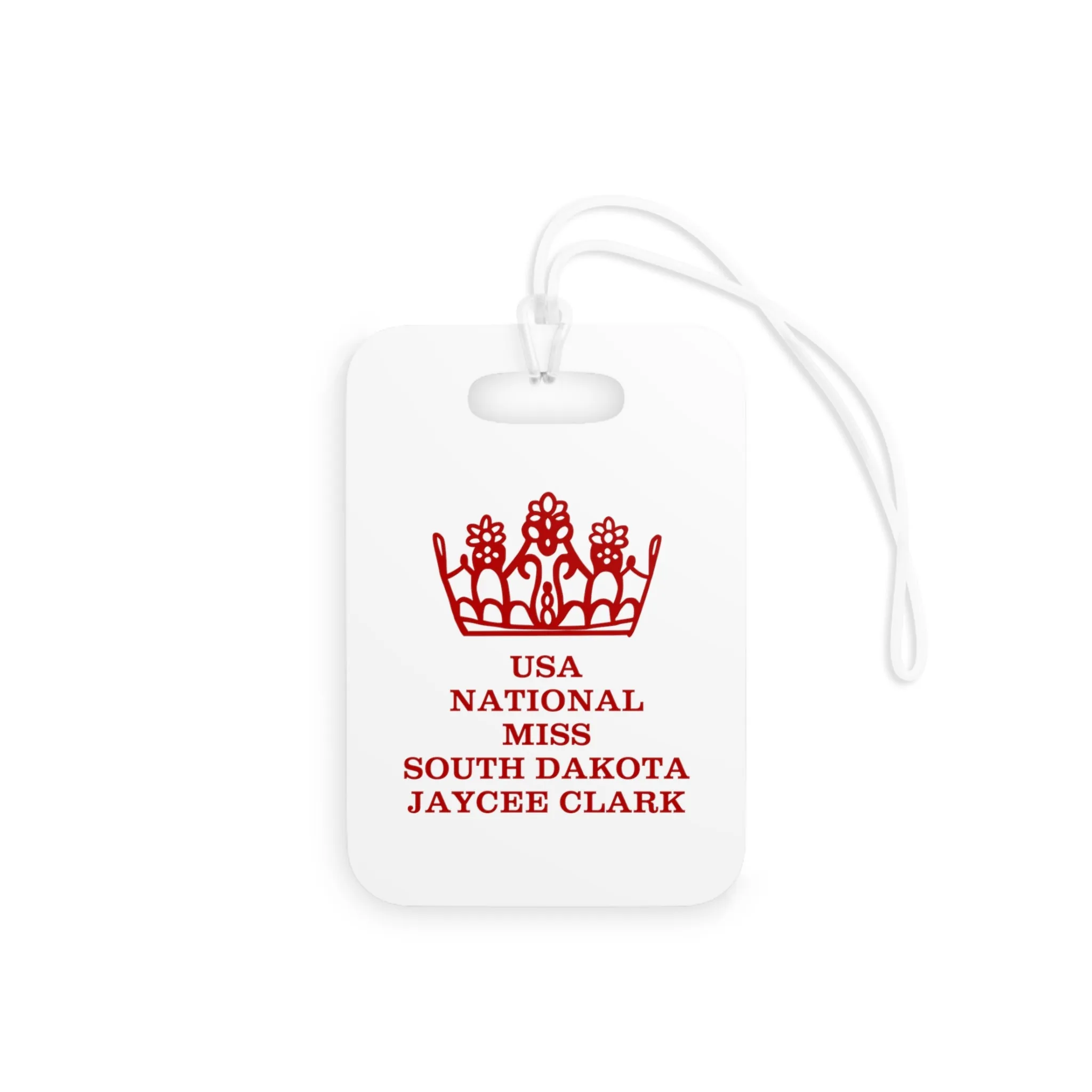USA National Miss Luggage Tags