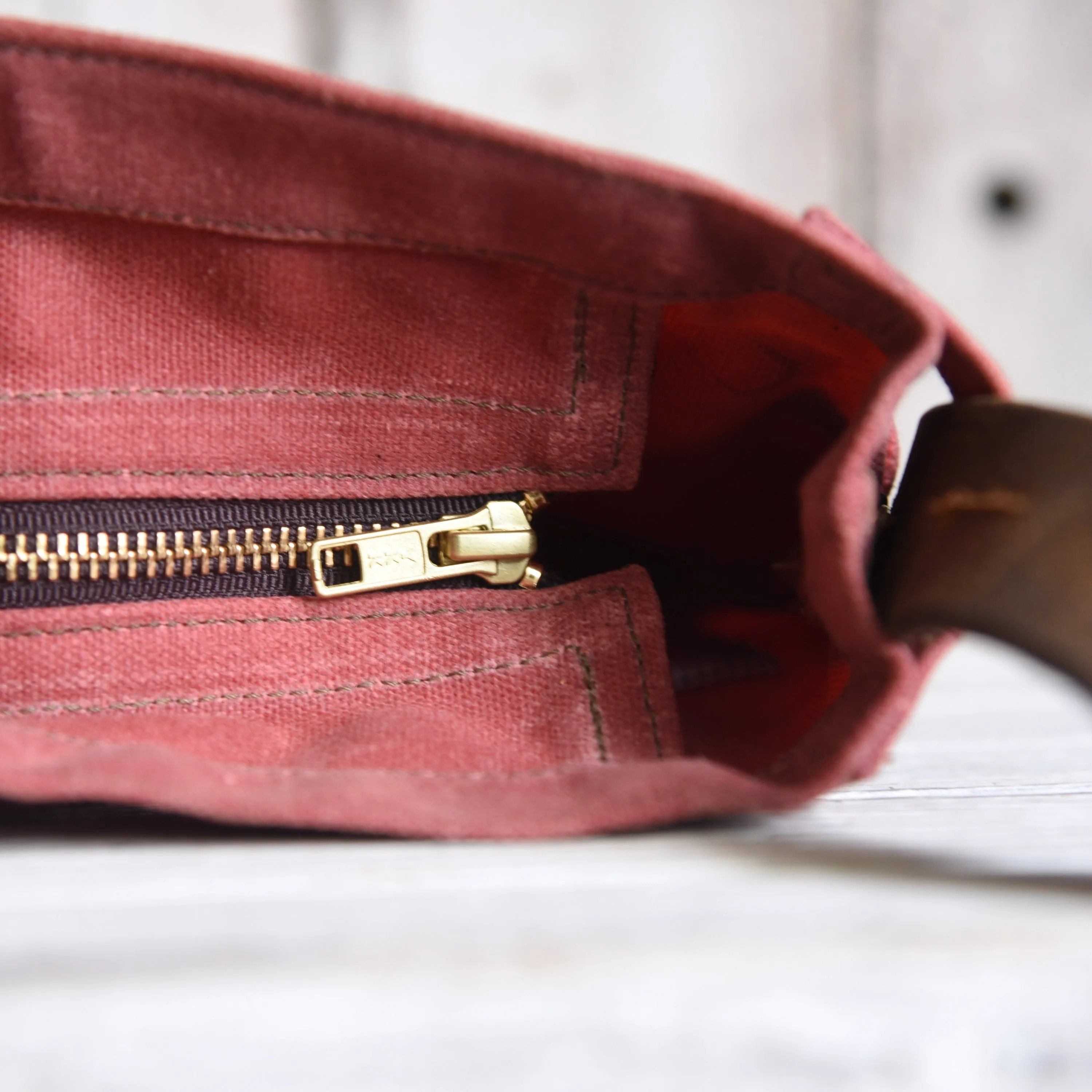Waxed Canvas Tote