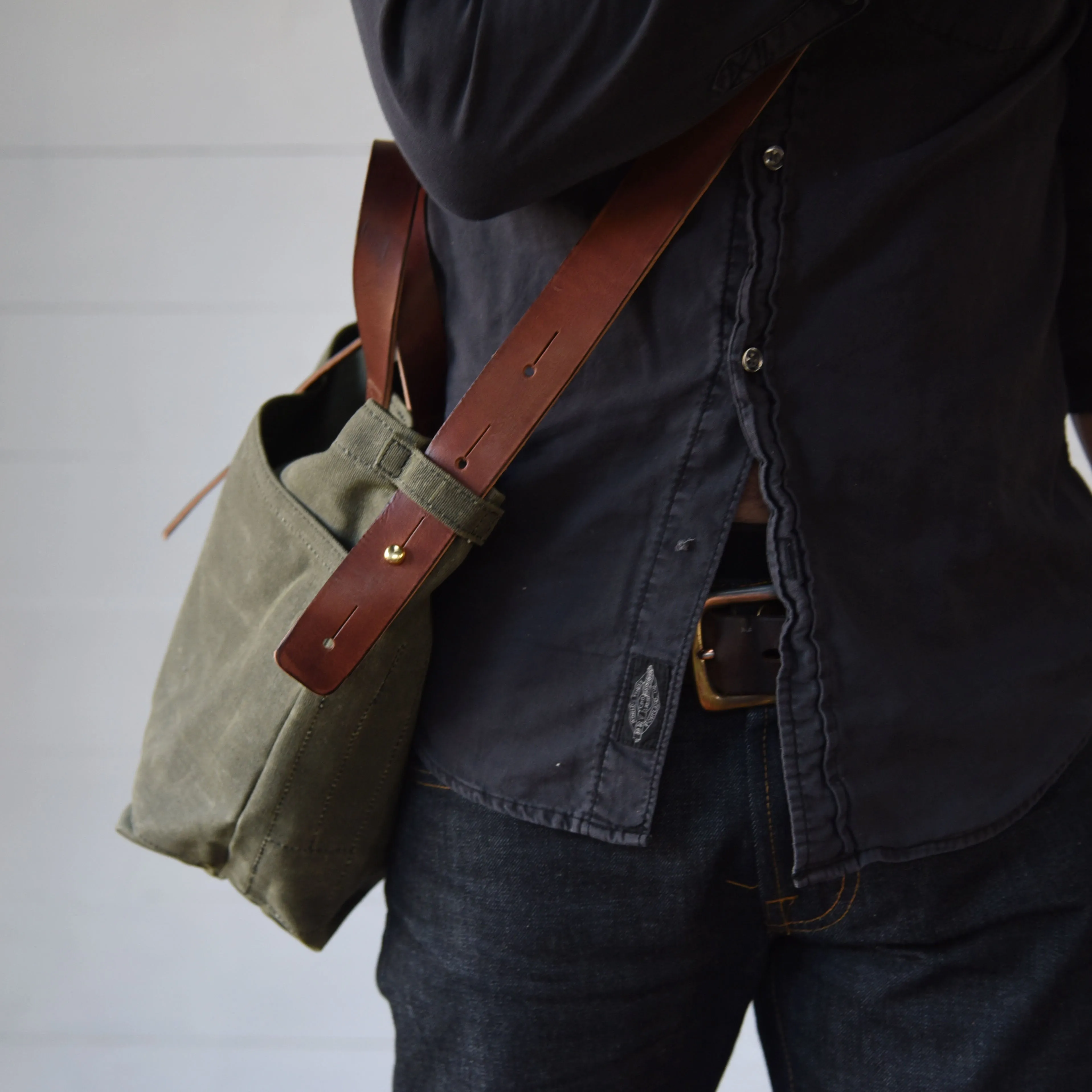 Waxed Canvas Tote