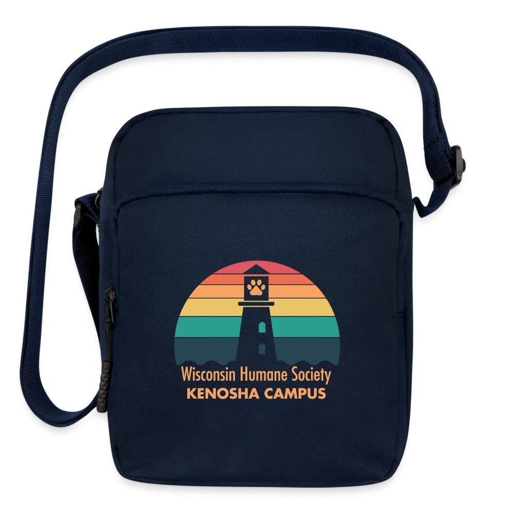 WHS Kenosha Logo Upright Crossbody Bag